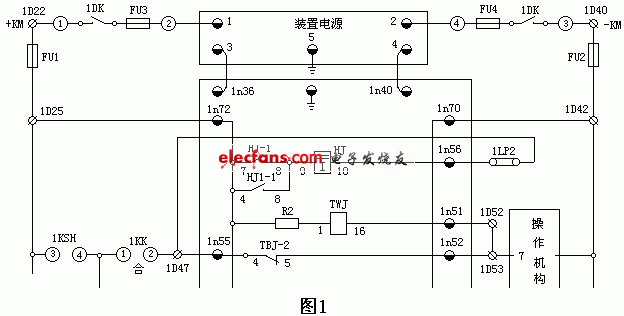 vd4真空断路器接线图