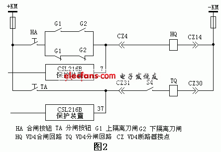 vd4真空断路器接线图2